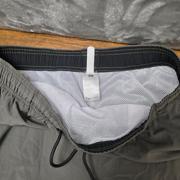 Shein Men’s Swim Trunks Charcoal Green - Size Large - Picture 6 of 7